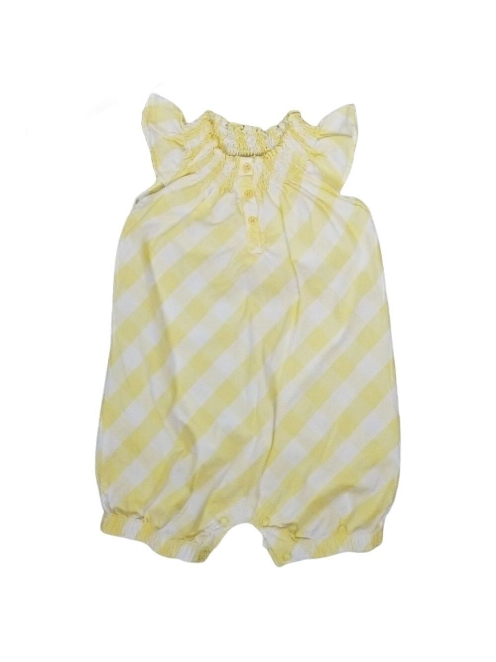 Carter's Butterfly sleeve jumper romper summer